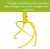 JustValue Bodenlockerer 4-zinkig – 90–99 cm verstellbar – Produktbild-Vorschau 4