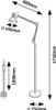 Rabalux Beige lampadaire Aristeo pour ampoule E27 2197 Voir les images du produit 2