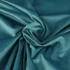 Samtstoff Meterware Dekostoff Italian Velvet Samt blau Produktbild-Vorschau 1