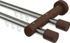 Interdeco Innenlaufstange / Gardinenstange mit Innenlauf Produktbild-Vorschau 1