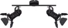 Globo Lighting Strahler Metall schwarz, 2x GU10 Produktbild-Vorschau 2