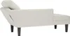 vidaXL Chaiselongue mit Kissen und Rechter Armlehne Creme Produktbild-Vorschau 5