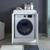 Skříňka pod pračku Roomart ATLANTIC-V, šířka 70 cm, bílá Náhled obrázku produktu 2