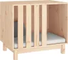 vidaXL Buda dla psa 70x50x62 cm z litego drewna sosnowego Podgląd zdjęcia produktu 6