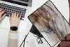MuchoWow® Laptop Hülle 13 Zoll Sturm - Gold - Abstrakt Produktbild-Vorschau 2