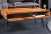 riess-ambiente Massivholz Couchtisch ALPHA 90cm braun Produktbild-Vorschau 3
