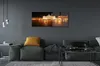 Glasbilder 125x50 Wandkunst Rom Basilica Square Nacht Produktbild-Vorschau 4