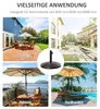 Outsunny Sonnenschirmständer Schirmständer Sonnenschirmfuß Produktbild-Vorschau 6