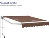 COSTWAY 2,5x2m Marquise à bras articulés Marquise solaire Voir les images du produit 4