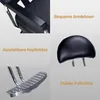 Drehsessel Armlehnstuhl gepolstert höhenverstellbar PVC Produktbild-Vorschau 5