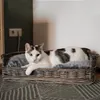 UNUS Hundebett Hundekorb Schlafplatz Hund grau 66 cm mit Produktbild-Vorschau 5
