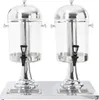 vidaXL Distributore di bevande a 2 pieghe in acciaio inox 2 Anteprima dell’immagine prodotto 1