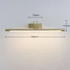 Lindby LED-Bilderleuchte Mailine, 69 cm, messing, Schalter Produktbild-Vorschau 4