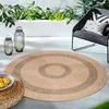 Homebyhome Runder Outdoor Teppich Wetterfest Küchen Teppich Produktbild-Vorschau 1