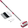 CLEANmaxx Akku-Scheuerbürste - weiß/rot Produktbild-Vorschau 1