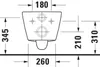 Duravit Wand-WC, Tiefspüler D-Code 37x54cm, 4,5 l, riml, w, Produktbild-Vorschau 4
