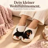 Dackel Hausschuhe Plüsch – Kuschelige Hunde Hausschuhe mit Produktbild-Vorschau 3