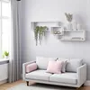 EstiloHome Wandregal CIRA 160 cm, Weiß – Hängeregal auch Produktbild-Vorschau 2