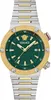 Versace VE8G00524 Greca Logo Diver 10 ATM grün silber gold Produktbild-Vorschau 1