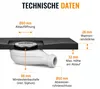 Dalsys Duschwanne 120x90cm mit Ablaufgarnitur - flache Produktbild-Vorschau 2