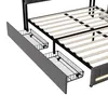 INONEFT Polsterbett 140x200cm mit USB, Bett mit Stauraum Produktbild-Vorschau 14