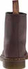 The back view of a brown leather boot. Voir les images du produit