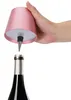 2er-Set Edle Akku Flaschenlampe rosegold: Dimmbar - 3 Produktbild-Vorschau 10