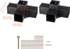 SucceBuy Kit di staffe per pergola 4''x4'' (interno 3,6''x Anteprima dell’immagine prodotto 8