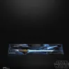 The image shows the packaging of a Star Wars Obi-Wan Kenobi Force FX Elite lightsaber. The packaging is dark with blue accents and features an image of Obi-Wan Kenobi holding the lightsaber. Produktbild-Vorschau