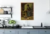 MuchoWow® Poster Bäuerin beim Kochen am Kamin - Vincent van Produktbild-Vorschau 3