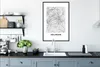MuchoWow® Gerahmtes Poster Karte - Deutschland - Solingen- Produktbild-Vorschau 4