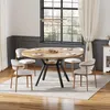 Tribesigns Eettafel, 120 cm, eettafel voor 4 personen, Productafbeelding-voorbeeld 5
