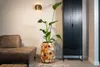 TS Collection - Blumentopf hoch Baumwolle cream - 30x42 Produktbild-Vorschau 2