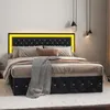 Čalúnená posteľ Fortuna Lai 160x200 cm Manželská posteľ s Náhľad obrázku produktu 1