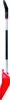 2x Schneeräumer Schneeschieber Alutube 55cm rot stark Produktbild-Vorschau 3