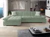 A modern living room with a large sectional sofa, fireplace, and dining area in the background. Náhľad obrázku produktu