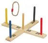 Relaxdays Ringwurfspiel, Holzwurfspiel für Kinder & Produktbild-Vorschau 9