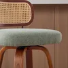 3er-Set Mid-Century Barhocker mit 360° Drehfunktion und Produktbild-Vorschau 6
