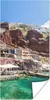 MuchoWow® Poster Der kleine Hafen von Oia auf Santorin in Produktbild-Vorschau 1