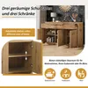 Sweiko multifunctionele dressoir, decoratieve kast in Productafbeelding-voorbeeld 12
