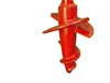 Handerdbohrer Stahlguss 125mm Erdbohrer verlängerbar Produktbild-Vorschau 3