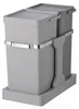 EKO - Collecteur de déchets encastrable Deco 20+15 litres - Voir les images du produit 1