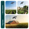VOUNOT® 2er Set Vogelschreck Falke Drachen mit 4m Produktbild-Vorschau 6