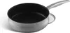 A stainless steel saucepan with a black interior and a silver handle, shown from a slightly elevated side angle on a white background. Náhled obrázku produktu