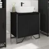 A bathroom vanity with a sink and faucet. Produktbild-Vorschau