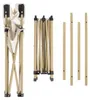 Rebel RBA-5600 Camping-Set – Klapptisch + 4 Stühle, beige Produktbild-Vorschau 7