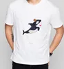 Mr. & Mrs. Panda Tshirt Orca Zylinder - Weiß - Geschenk, Produktbild-Vorschau 4