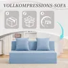 Bodensofa mit schlaffunktion, Klappbar Schlafsofas, 3-in-1, Produktbild-Vorschau 7