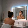 Relaxdays Badspiegel, met dimfunctie, 3 lichtkleuren, Productafbeelding-voorbeeld 3