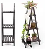 ECODECO Leiterregal Hochbeet Blumentreppe Outdoor Indoor Produktbild-Vorschau 1